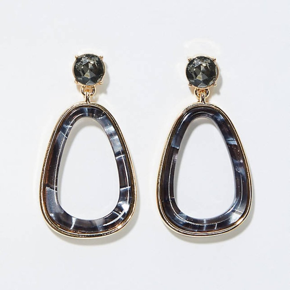 Resin Teardrop Earrings 🎉HP🎉